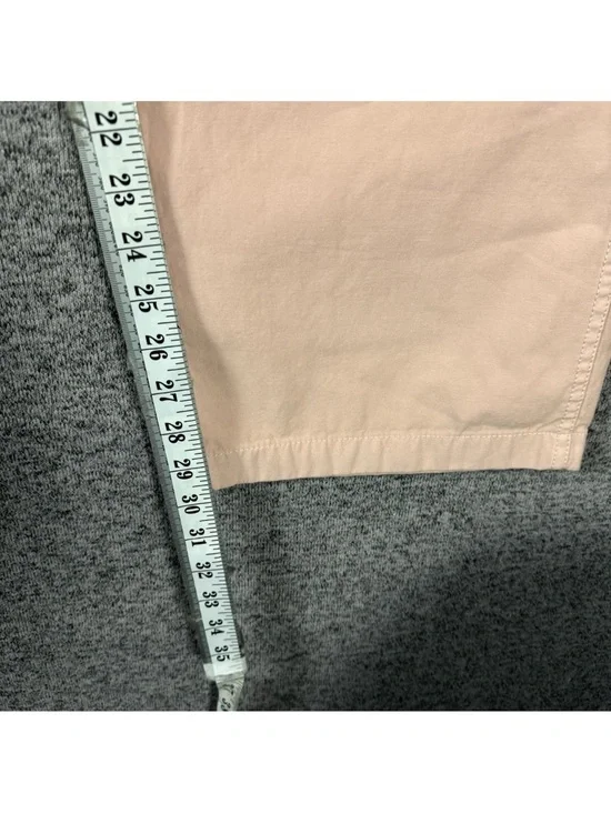 Madewell Women's Size 32 Pink Garment Dyed Low Slung Straight Cargo Pants - Picture 7 of 10